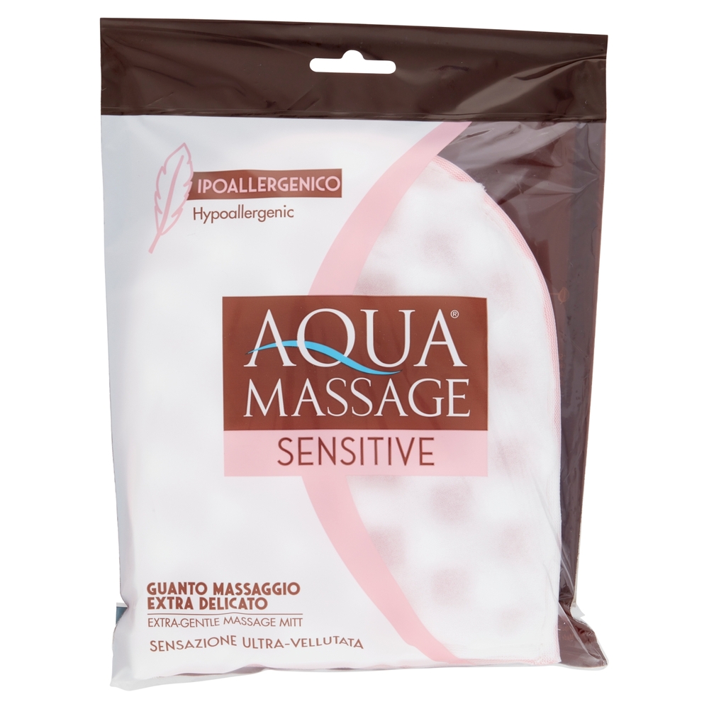 Aquamassage Sensitive Guanto Massaggio Extra Delicato